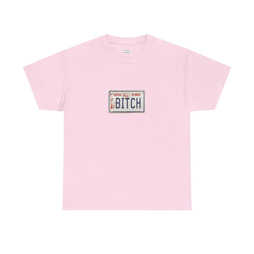 new york 'bitch' tee