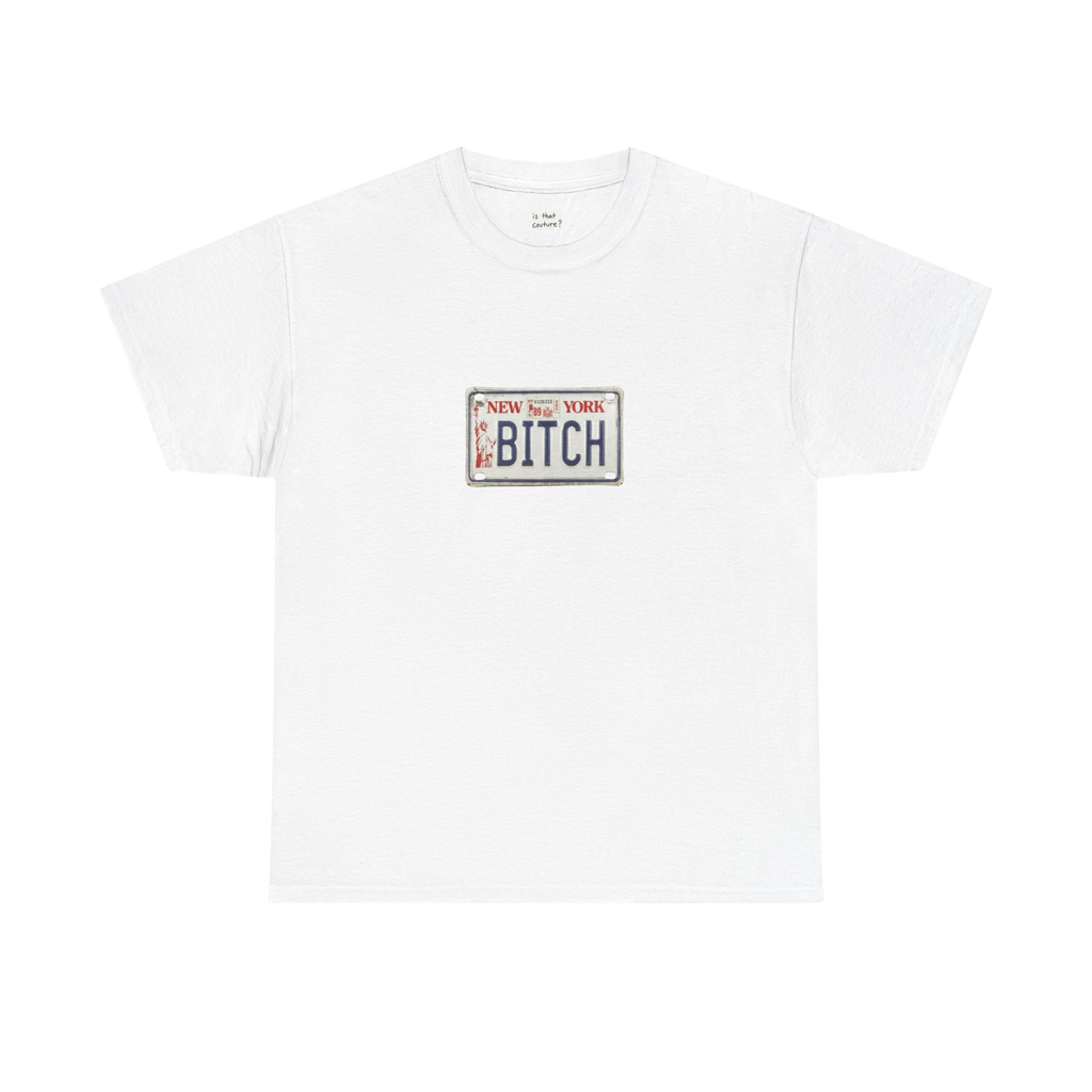 new york 'bitch' tee