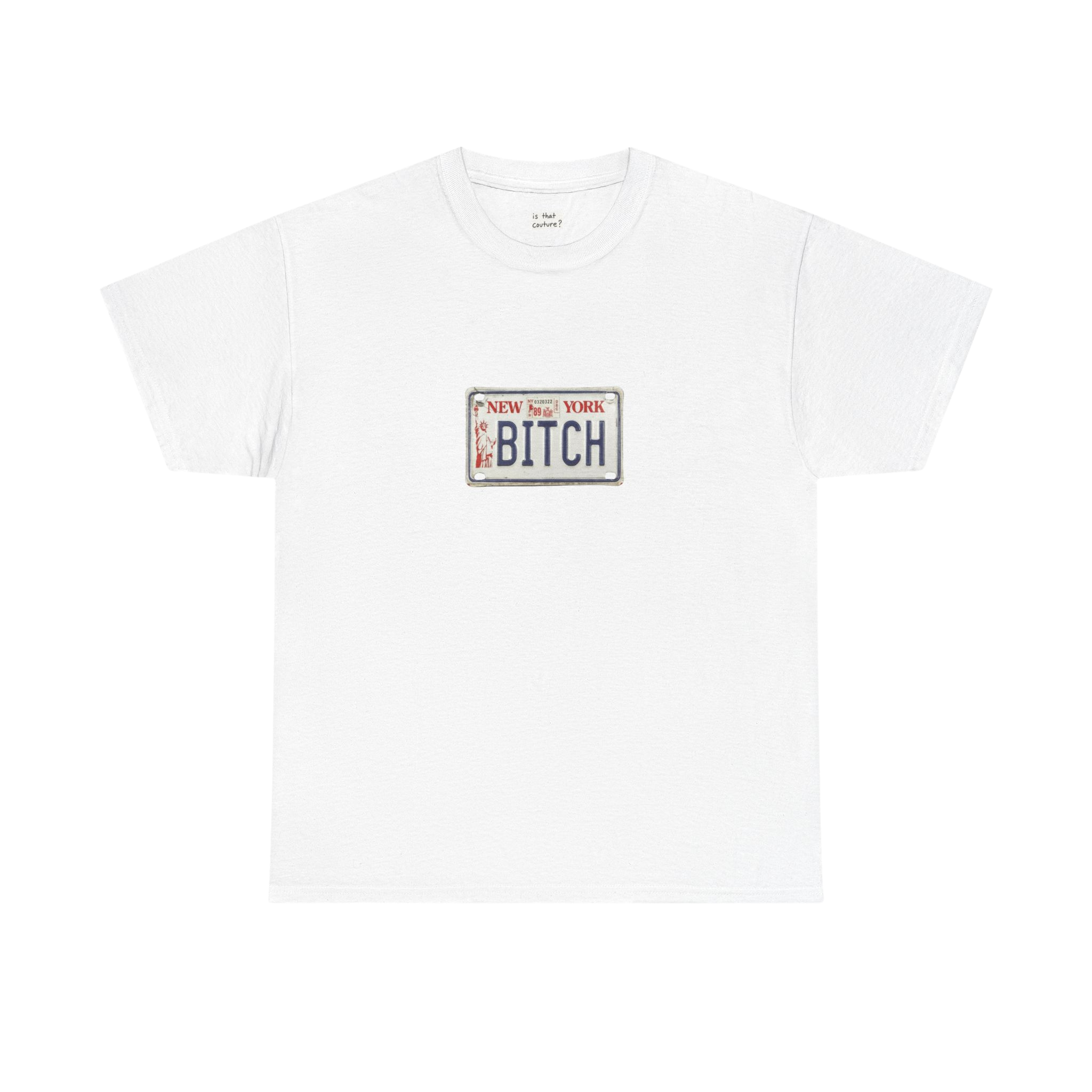 new york 'bitch' tee