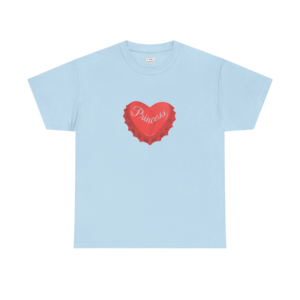 'princess bottle cap' tee