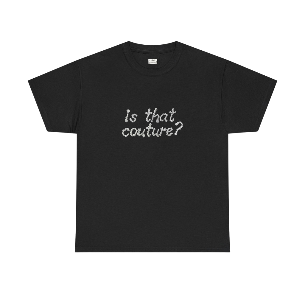 'couture pearls' tee