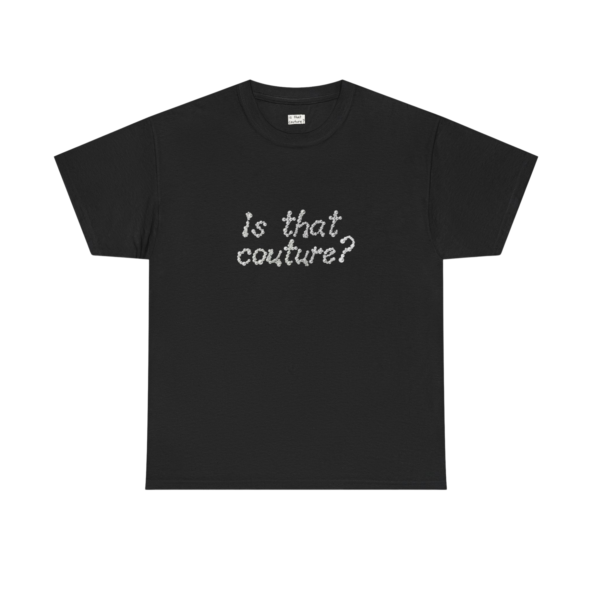 'couture pearls' tee